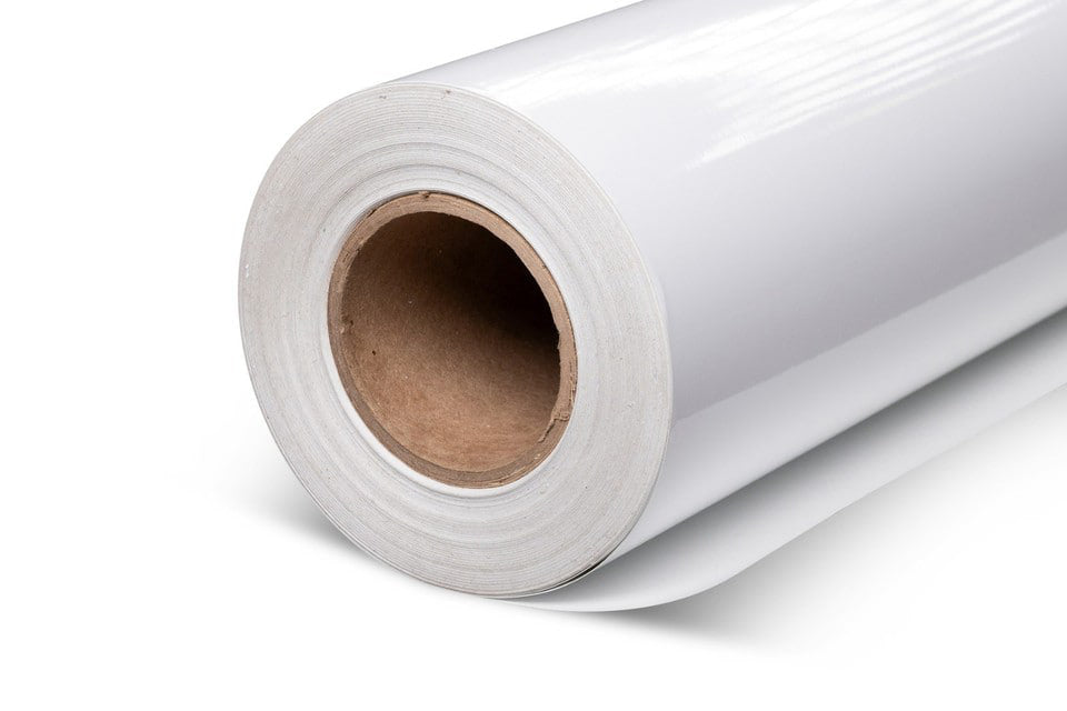 3.4 mil Glossy White Vinyl Decal Sticker Self-Adhesive Removebal Matte Vinyl